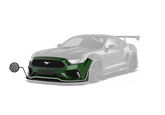 ROBOT CRAFTSMAN  "Cavalier" Widebody Front Bumper & Lip For Mustang S550.1 2015-2017 Carbon Fiber